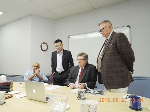 與美方PTLP公司技術(shù)交流 與美方PTLP公司技術(shù)交流